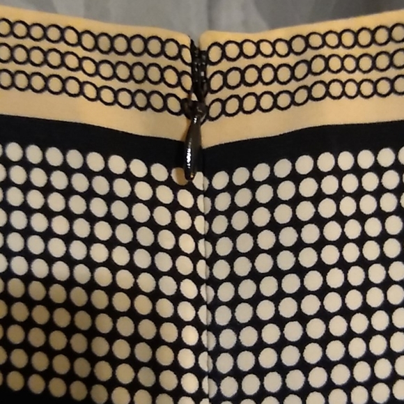 NWOT Striped Dotted Sheath Dress L - Picture 5 of 10